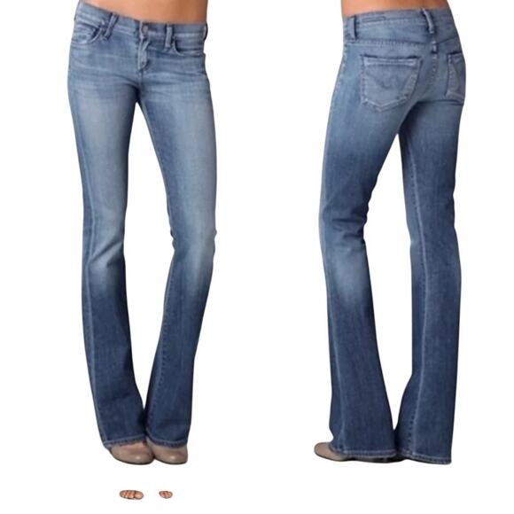 Citizens of Humanity Denim - Citizens of Humanity Kelly Bootcut Jeans Low Rise Stretch Blue USA Made Size 27